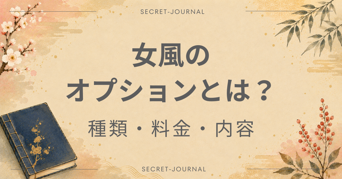 女風 オプション